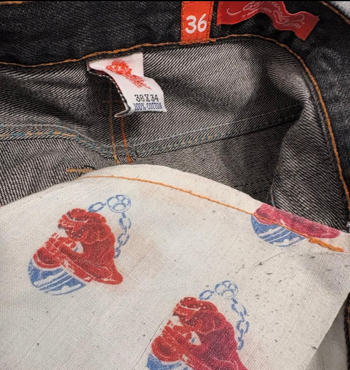 Ed Hardy Bulldog Jeans