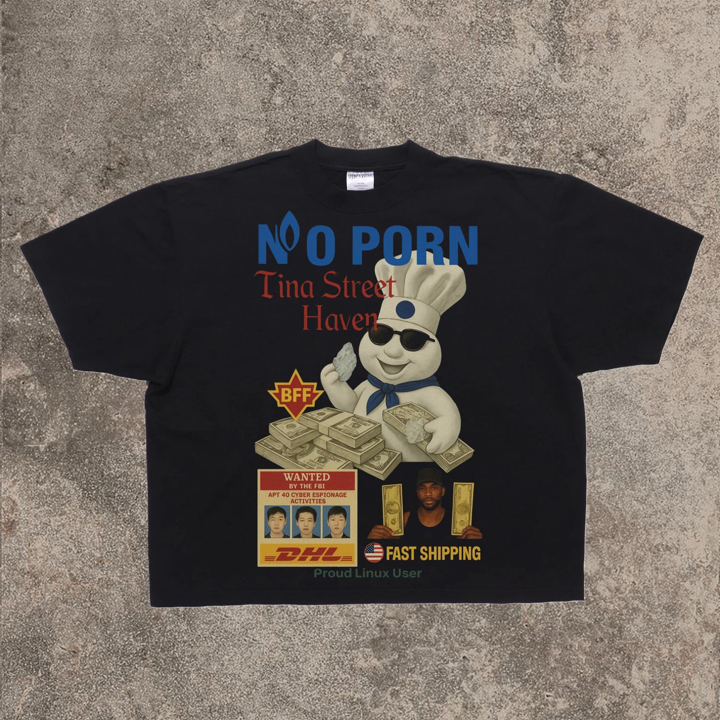 No P - Baggy T-shirt