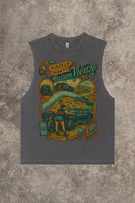 Wassup SHW Sleeveless T-shirt