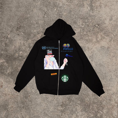FRAUD - Heavyweight Zip up